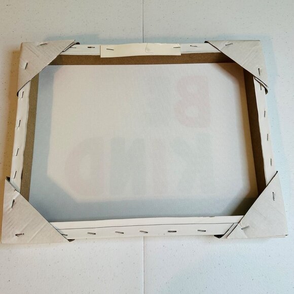 Be Kind Inspirational Wrapped Canvas Wall Art Print - Picture 8 of 9